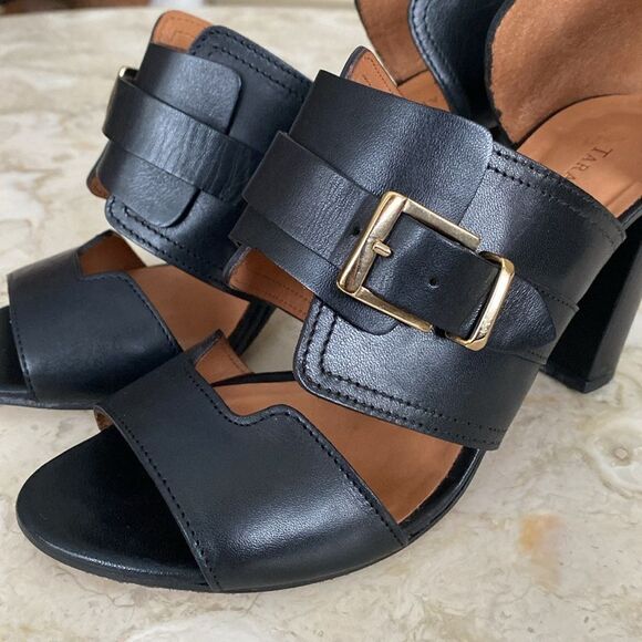 Tara Jarmon Leather Sandals $505 New - Picture 11 of 16